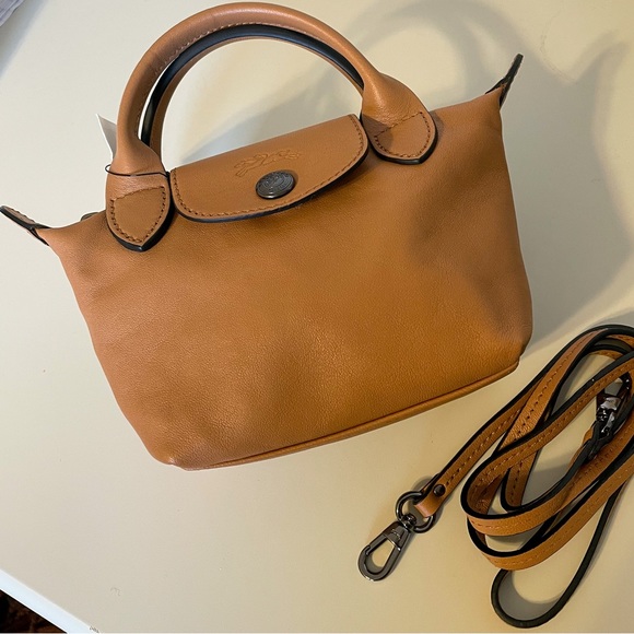 Longchamp Le Pliage Cuir Crossbody (BNWT) - Picture 7 of 8